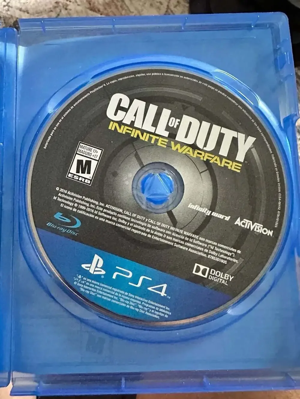 Activision Call of Duty Infinite Warfare PS4 Game